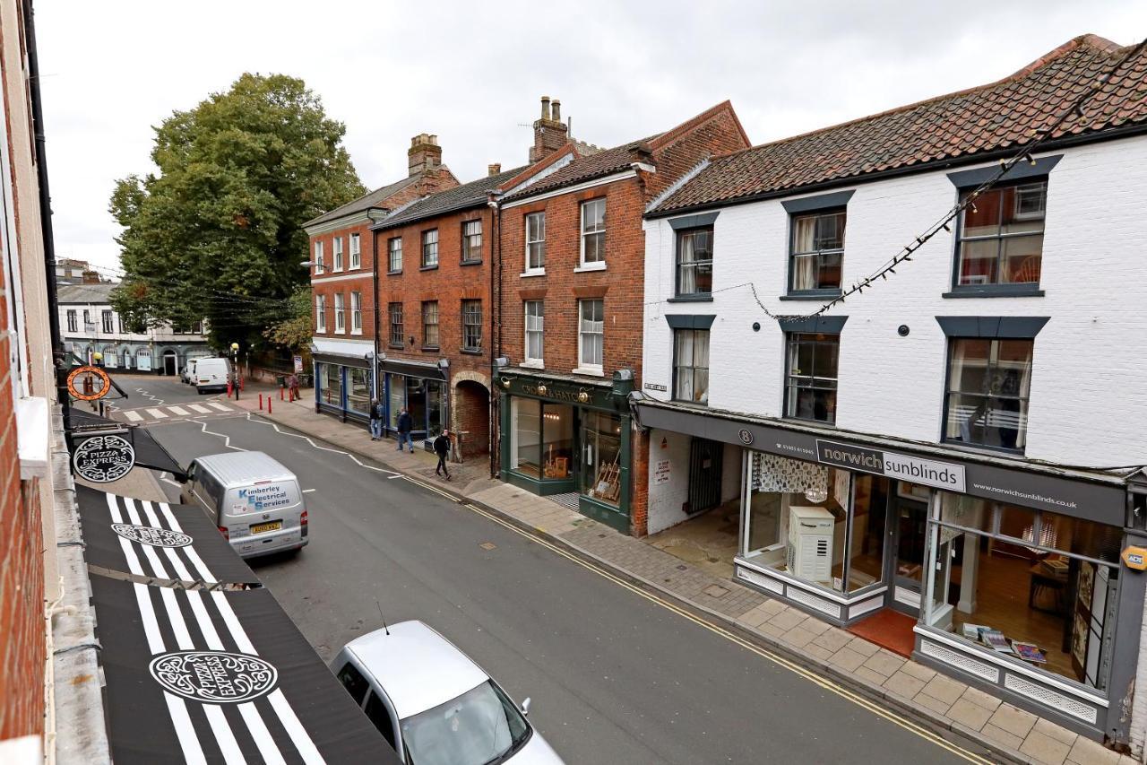 Elegant Norwich Apartment In The Lanes W Parking Exterior photo